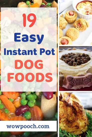 Instant pot dog food recipes